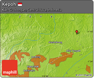 Physical Map of Kepoh