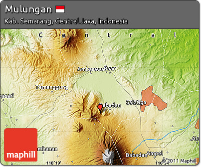 Physical Map of Mulungan