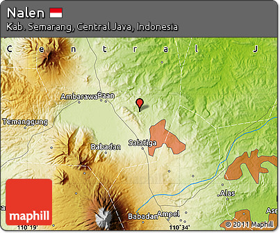 Physical Map of Nalen