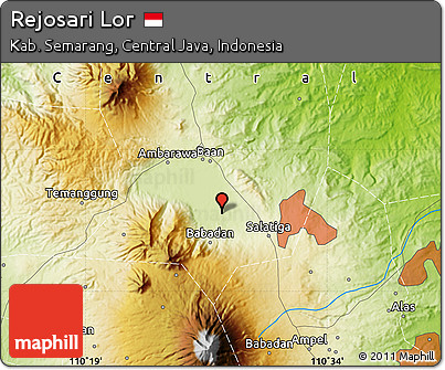 Physical Map of Rejosari Lor