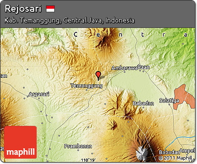 Physical Map of Rejosari