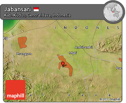 Satellite Map of Jabansari