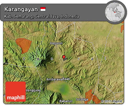 Satellite Map of Karangayan
