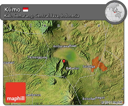 Satellite Map of Klimo