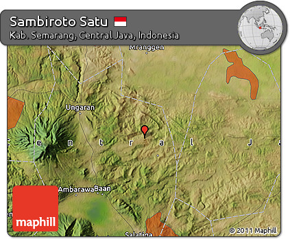 Satellite Map of Sambiroto Satu