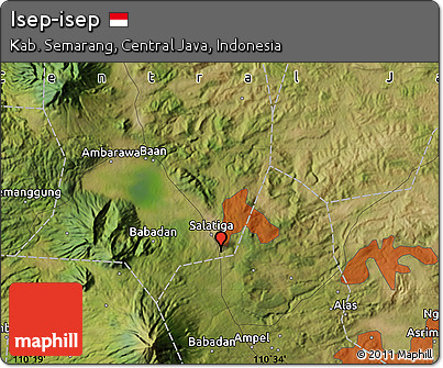 Satellite Map of Isep-isep