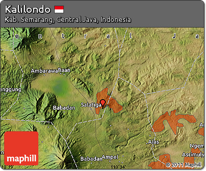 Satellite Map of Kalilondo