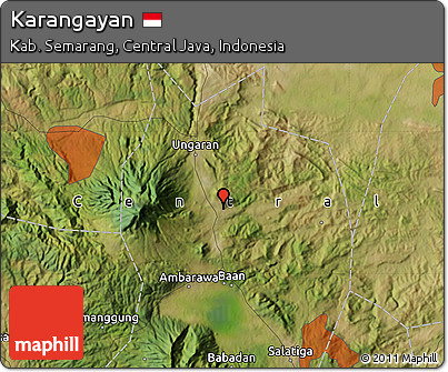 Satellite Map of Karangayan
