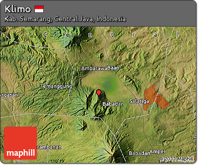 Satellite Map of Klimo