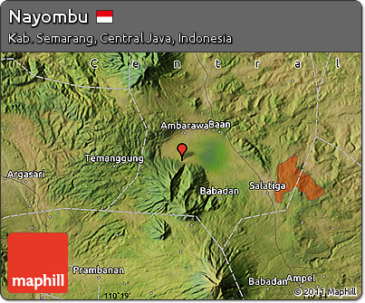 Satellite Map of Nayombu