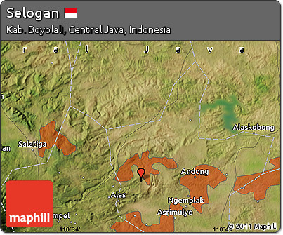 Satellite Map of Selogan