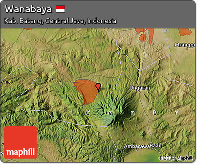 Satellite Map of Wanabaya