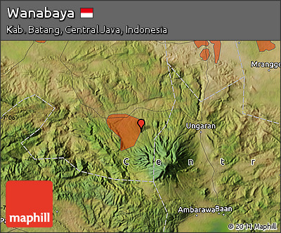 Satellite Map of Wanabaya