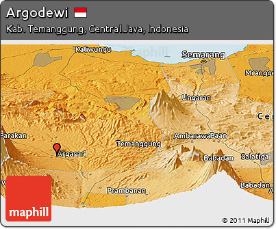 Political Panoramic Map of Argodewi