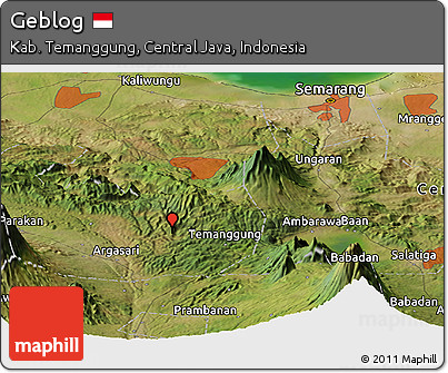 Satellite Panoramic Map of Geblog