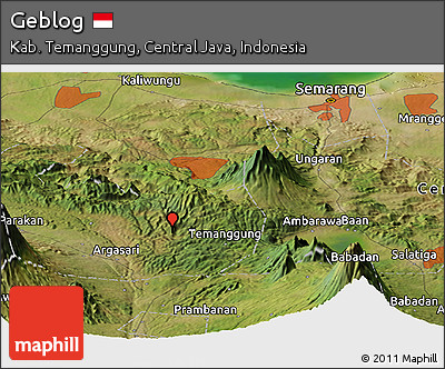 Satellite Panoramic Map of Geblog