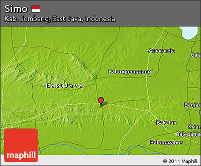 Physical 3D Map of Simo