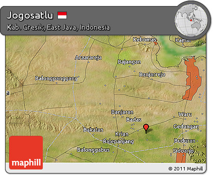 Satellite 3D Map of Jogosatlu