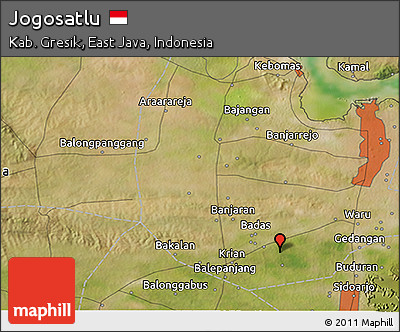 Satellite 3D Map of Jogosatlu