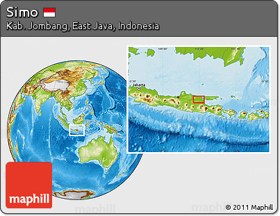 Physical Location Map of Simo