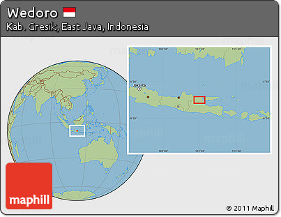 Savanna Style Location Map of Wedoro
