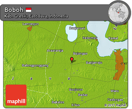Physical Map of Boboh