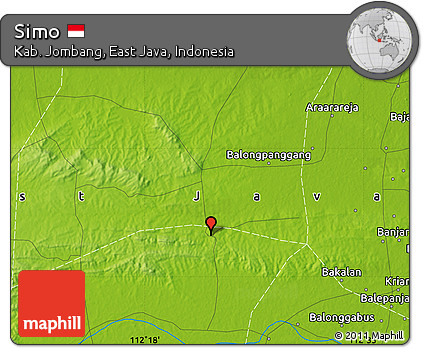 Physical Map of Simo