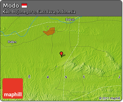 Physical Map of Modo