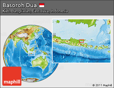 Physical Location Map of Basoroh Dua