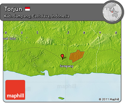 Physical Map of Torjun