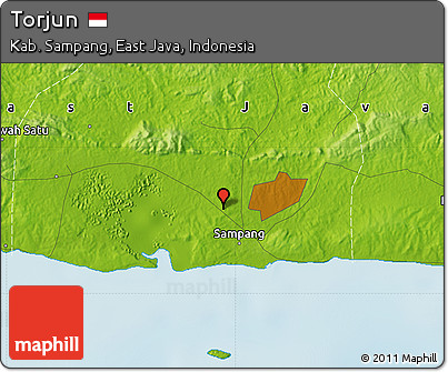 Physical Map of Torjun