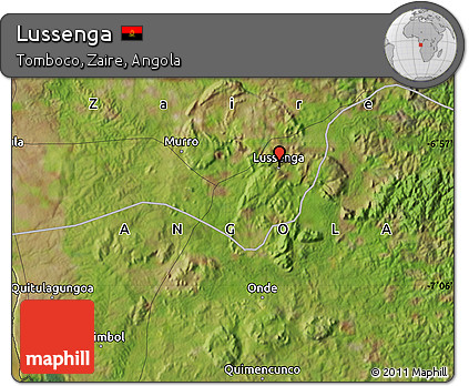 Satellite Map of Lussenga