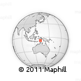 Outline Map of the Area around 7° 10' 2" S, 131° 49' 29" E, rectangular outline