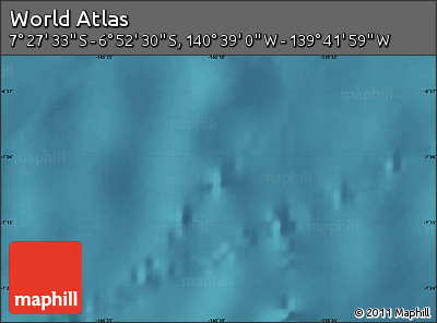 Satellite Map of the Area around 7° 10' 2" S, 140° 10' 30" W