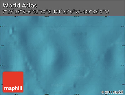 Satellite Map of the Area around 7° 10' 2" S, 141° 1' 30" W