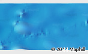 Physical 3D Map of the area around 7° 10' 2" S, 143° 34' 29" W
