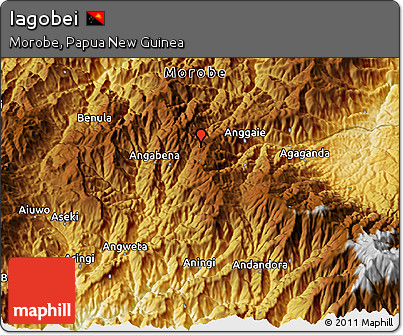 Physical 3D Map of Iagobei