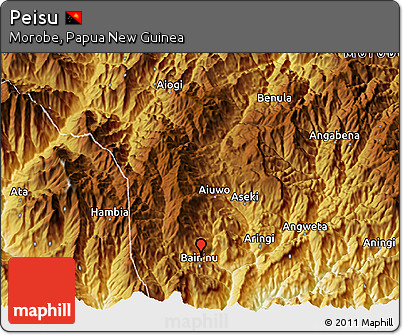 Physical 3D Map of Peisu