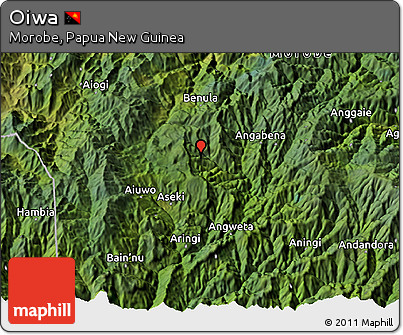Satellite 3D Map of Oiwa