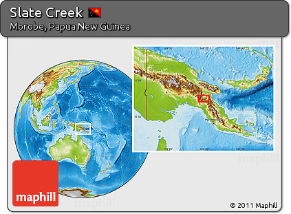 Physical Location Map of Slate Creek