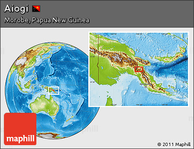 Physical Location Map of Aiogi
