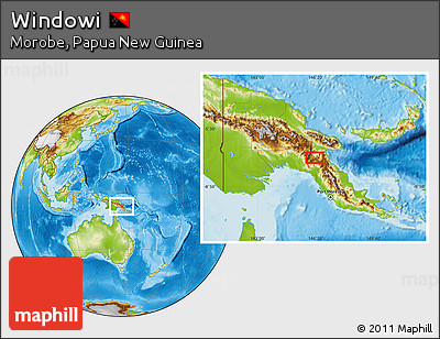 Physical Location Map of Windowi
