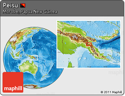 Physical Location Map of Peisu
