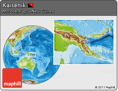 Physical Location Map of Kaisenik
