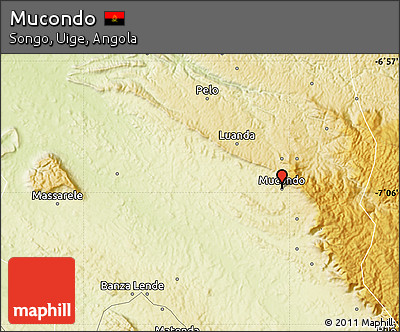 Physical Map of Mucondo