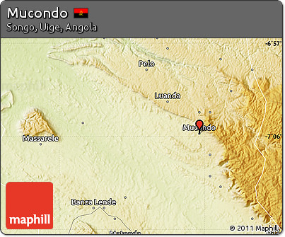 Physical Map of Mucondo