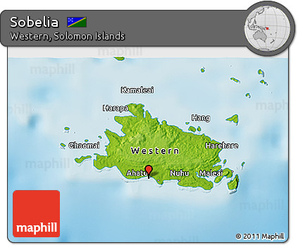 Physical 3D Map of Sobelia