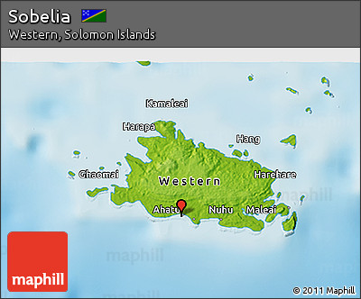 Physical 3D Map of Sobelia