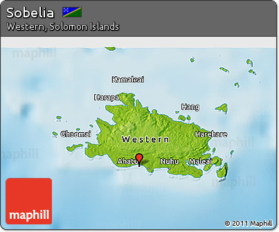 Physical 3D Map of Sobelia