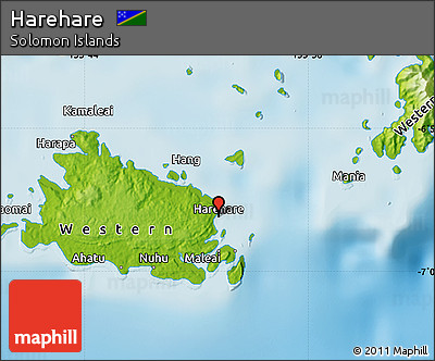 Physical Map of Harehare